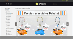 Desktop Screenshot of ipadel.com